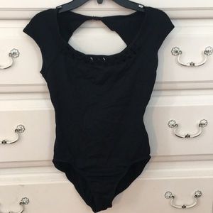 Cap-sleeve Ballet Leotard